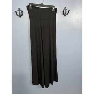 Living Doll Los Angeles High Waisted Maxi Skirt Black Size M